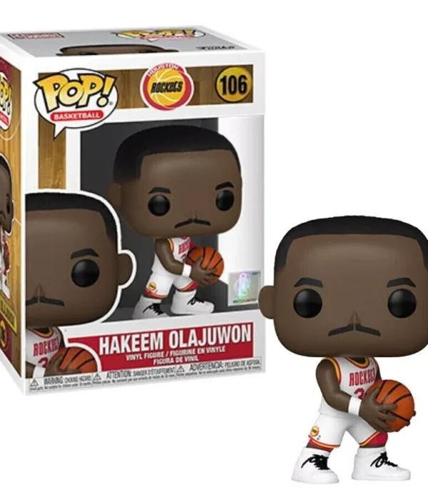 Funko POP! Hakeem Olajuwon #107 NBA Basketball Houston Rockets - overview