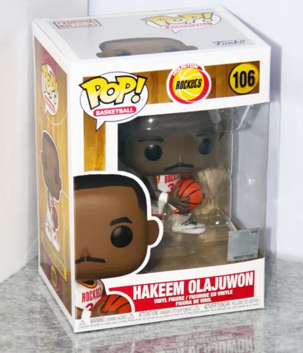 Funko POP! Hakeem Olajuwon #107 NBA Basketball Houston Rockets - stand