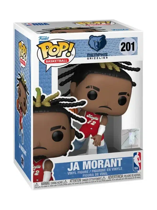 Funko POP! Ja Morant #201 NBA Basketball Memphis Grizzlies Special City Edition - box