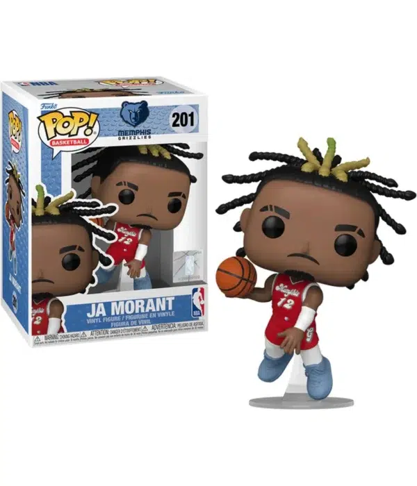 Funko POP! Ja Morant #201 NBA Basketball Memphis Grizzlies Special City Edition - overview