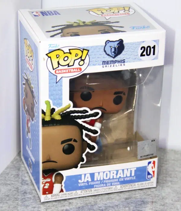 Funko POP! Ja Morant #201 NBA Basketball Memphis Grizzlies Special City Edition - stand