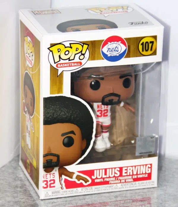 Funko POP! Julius Erving #107 NBA Basketball New York Nets - stand