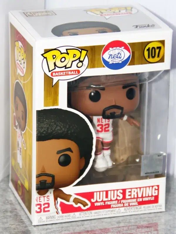 Funko POP! Julius Erving #107 NBA Basketball New York Nets - stand