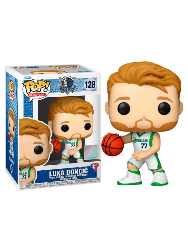 Funko POP! Luka Doncic #128 NBA Basketball Dallas Mavericks Special City Edition - overview