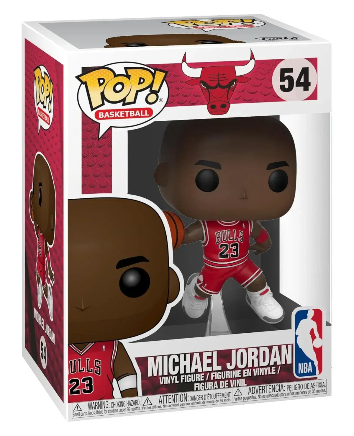 Funko POP! Michael Jordan #54 NBA Basketball Chicago Bulls - box