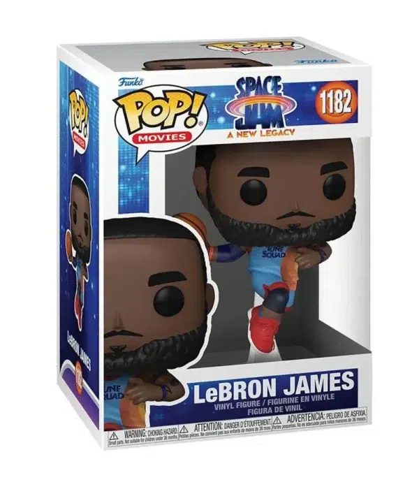 Funko POP! Movies LeBron James #1182 Space Jam 2 A New Legacy - box