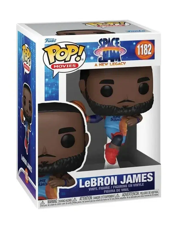 Funko POP! Movies LeBron James #1182 Space Jam 2 A New Legacy - box