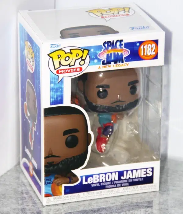 Funko POP! Movies LeBron James #1182 Space Jam 2 A New Legacy - stand