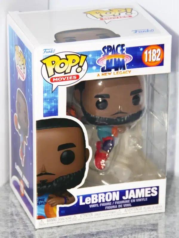 Funko POP! Movies LeBron James #1182 Space Jam 2 A New Legacy - stand