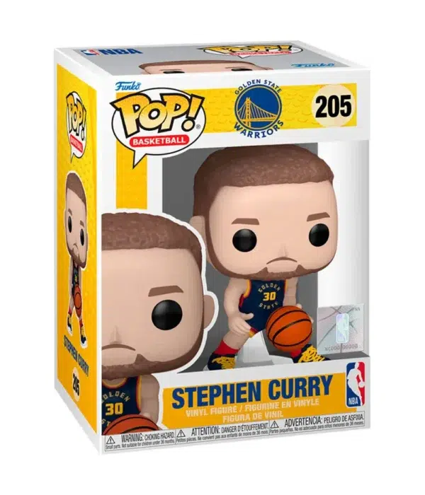 Funko POP! Stephen Curry #205 NBA Basketball Golden State Warriors - box