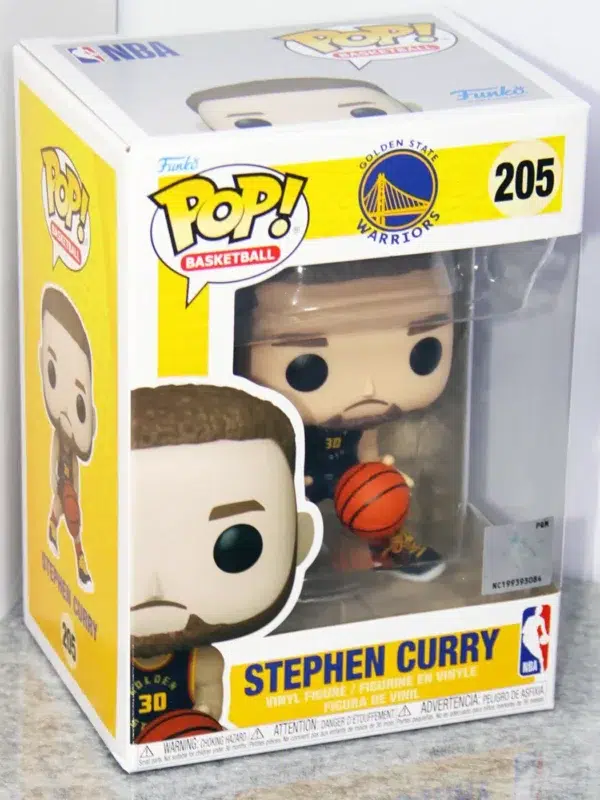 Funko POP! Stephen Curry #205 NBA Basketball Golden State Warriors - stand