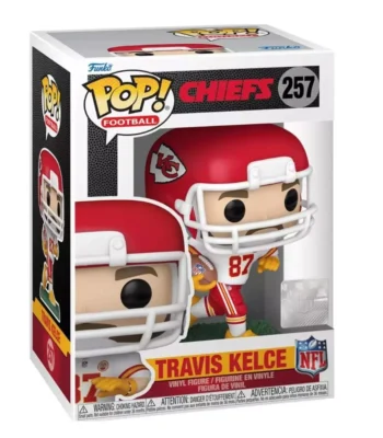 Funko POP! Travis Kelce #257 NFL Football Kansas City Chiefs - box