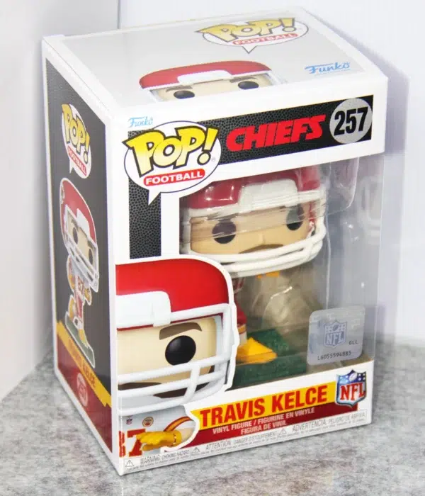 Funko POP! Travis Kelce #257 NFL Football Kansas City Chiefs - stand