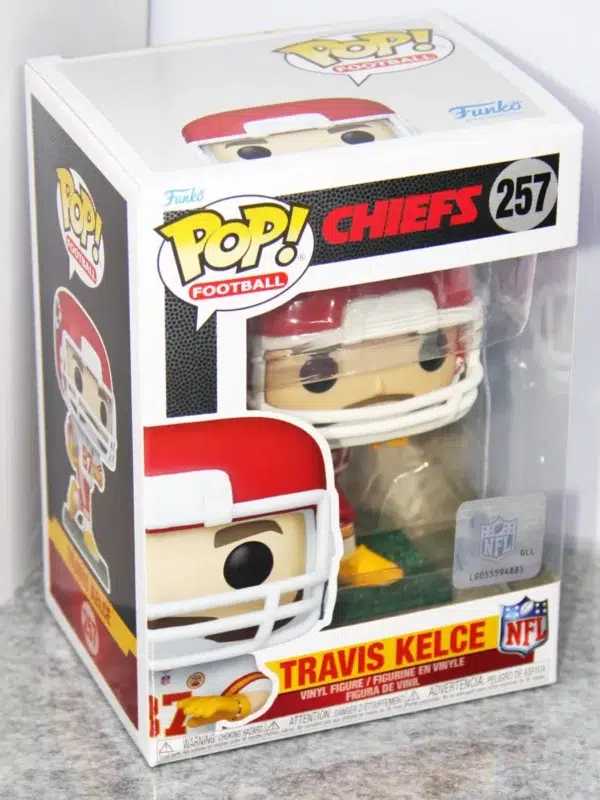 Funko POP! Travis Kelce #257 NFL Football Kansas City Chiefs - stand
