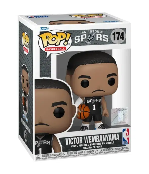 Funko POP! Victor Wembanyama #174 NBA Basketball San Antonio Spurs - box