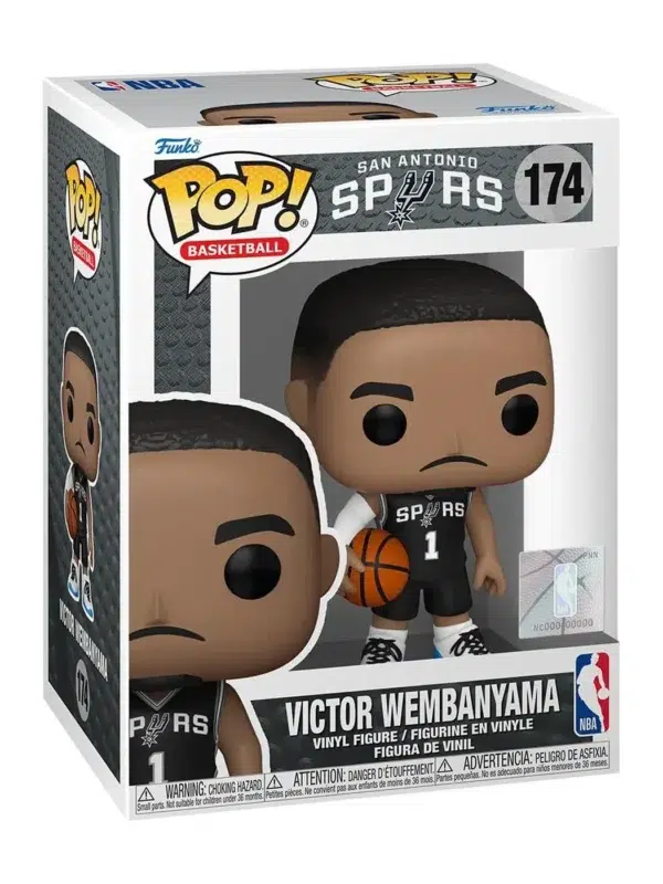Funko POP! Victor Wembanyama #174 NBA Basketball San Antonio Spurs - box
