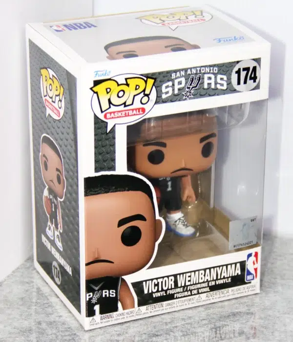 Funko POP! Victor Wembanyama #174 NBA Basketball San Antonio Spurs - stand