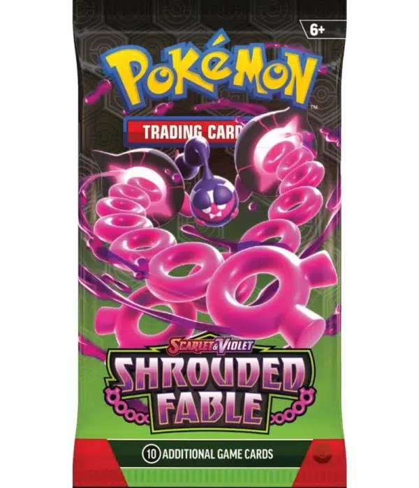 Pokemon TCG Scarlet & Violet Shrouded Fable Booster 6pk Bundle - pack
