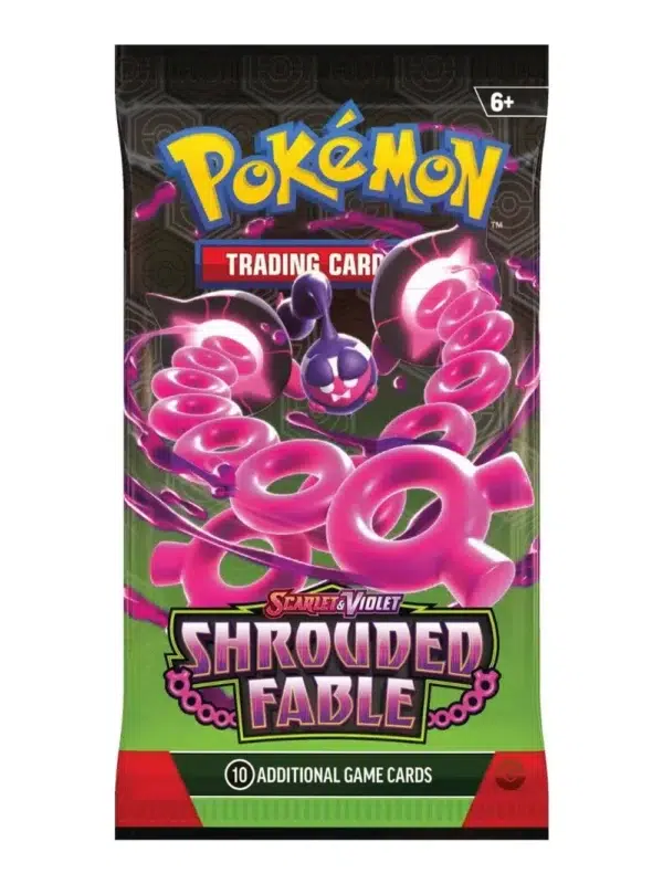 Pokemon TCG Scarlet & Violet Shrouded Fable Booster 6pk Bundle - pack
