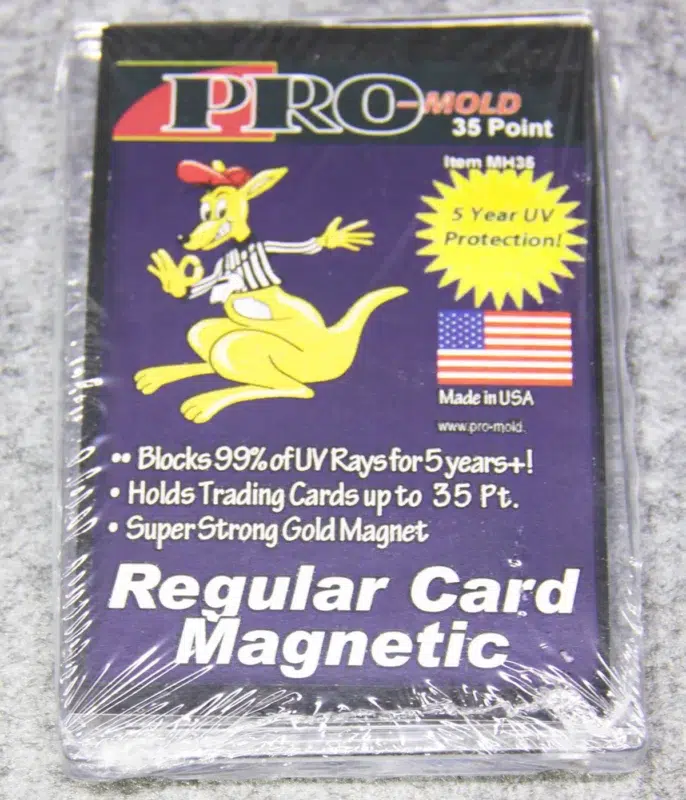 Pro Mold MH230 Magnetic One-Touch Card Holders (3 Pack) - 230pt - Made In USA