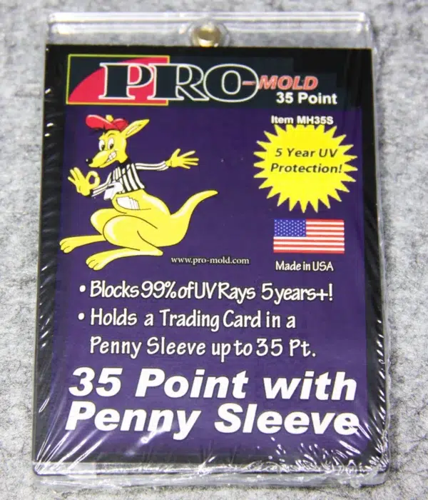 Pro-Mold Magnetic Card Holder 35pt with Penny Sleeve - front