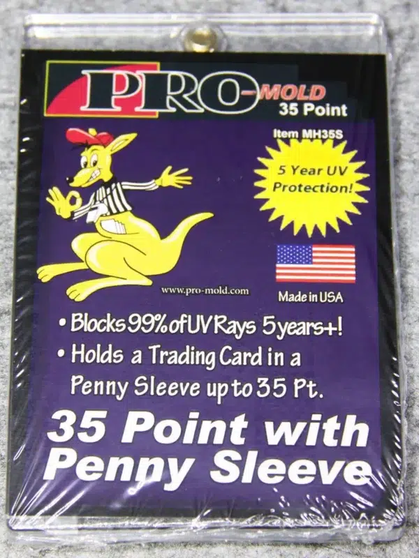 Pro-Mold Magnetic Card Holder 35pt with Penny Sleeve - front