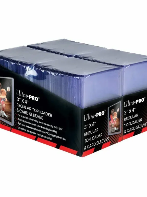 Ultra PRO Regular 200 Toploaders 3 x 4 35pt & 200 Card Sleeves Combo - supplier
