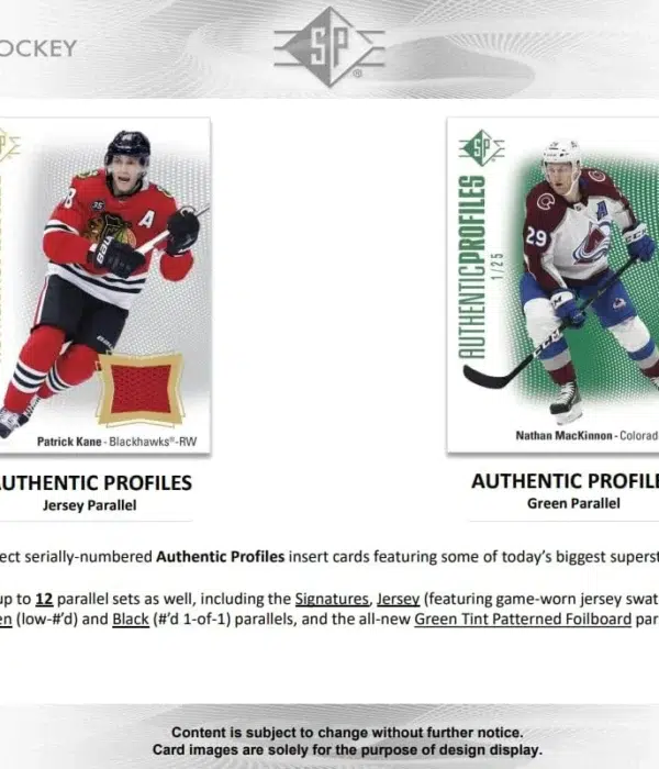 2021-22 Upper Deck SP Hockey NHL Blaster Box - supplier3