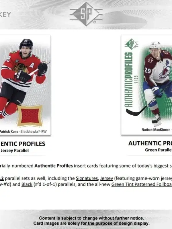 2021-22 Upper Deck SP Hockey NHL Blaster Box - supplier3