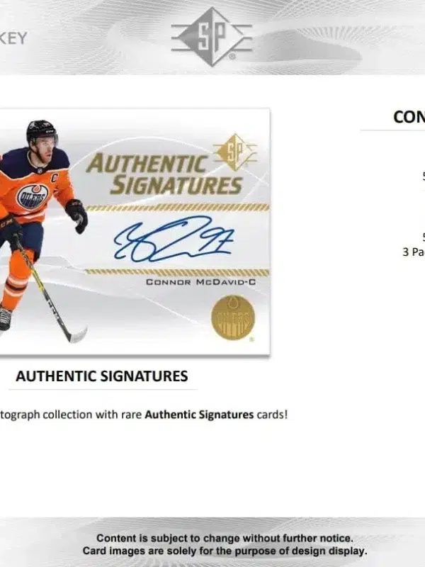 2021-22 Upper Deck SP Hockey NHL Blaster Box - supplier4