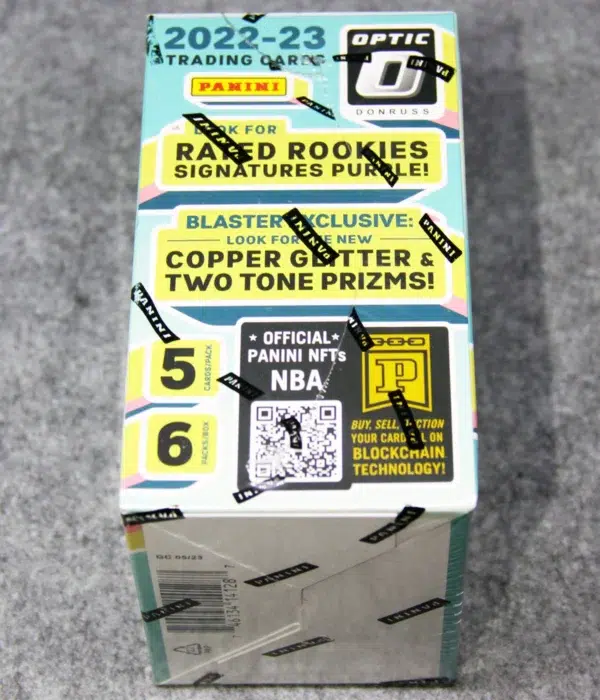 2022-23 Panini Donruss Optic NBA Blaster Box - side