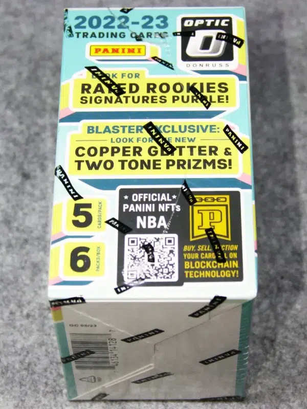 2022-23 Panini Donruss Optic NBA Blaster Box - side
