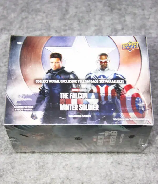 2022 Upper Deck Marvel The Falcon and the Winter Soldier Blaster Box - back