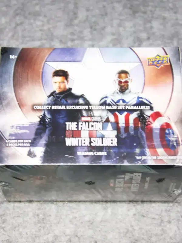 2022 Upper Deck Marvel The Falcon and the Winter Soldier Blaster Box - back
