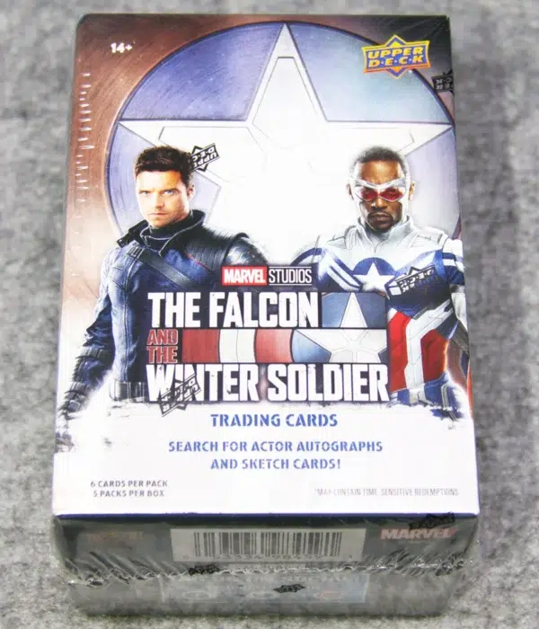 2022 Upper Deck Marvel The Falcon and the Winter Soldier Blaster Box - front
