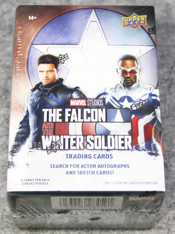 2022 Upper Deck Marvel The Falcon and the Winter Soldier Blaster Box - front