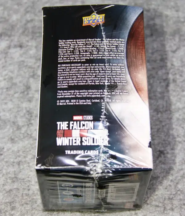 2022 Upper Deck Marvel The Falcon and the Winter Soldier Blaster Box - side