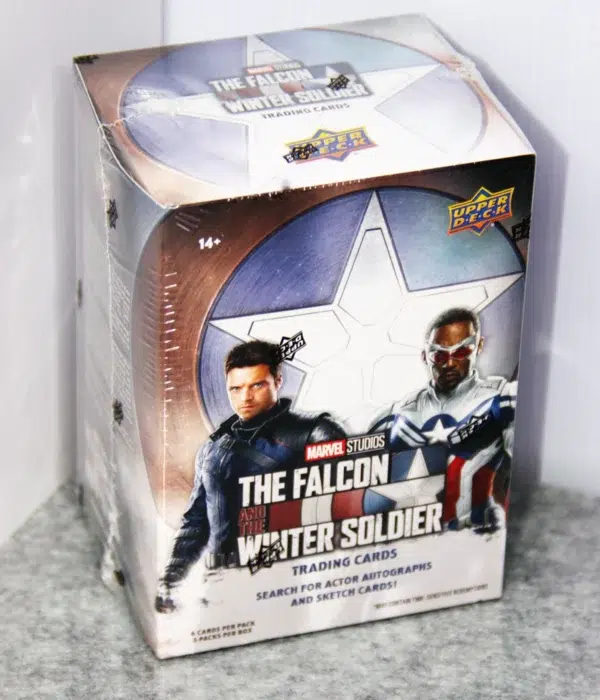 2022 Upper Deck Marvel The Falcon and the Winter Soldier Blaster Box - stand