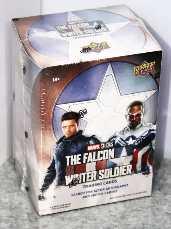 2022 Upper Deck Marvel The Falcon and the Winter Soldier Blaster Box - stand