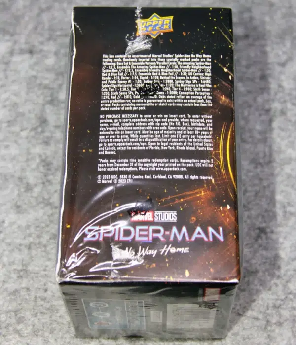 2023 Upper Deck Marvel Spider-Man No Way Home Blaster Box - side2