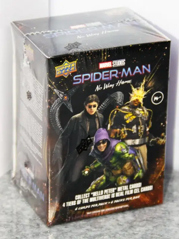 2023 Upper Deck Marvel Spider-Man No Way Home Blaster Box - stand