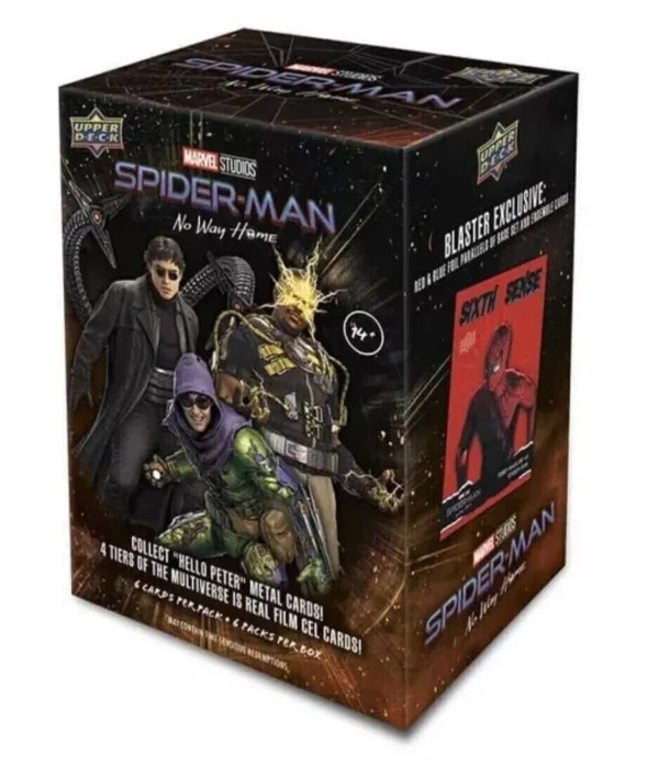 2023 Upper Deck Marvel Spider-Man No Way Home Blaster Box - supplier