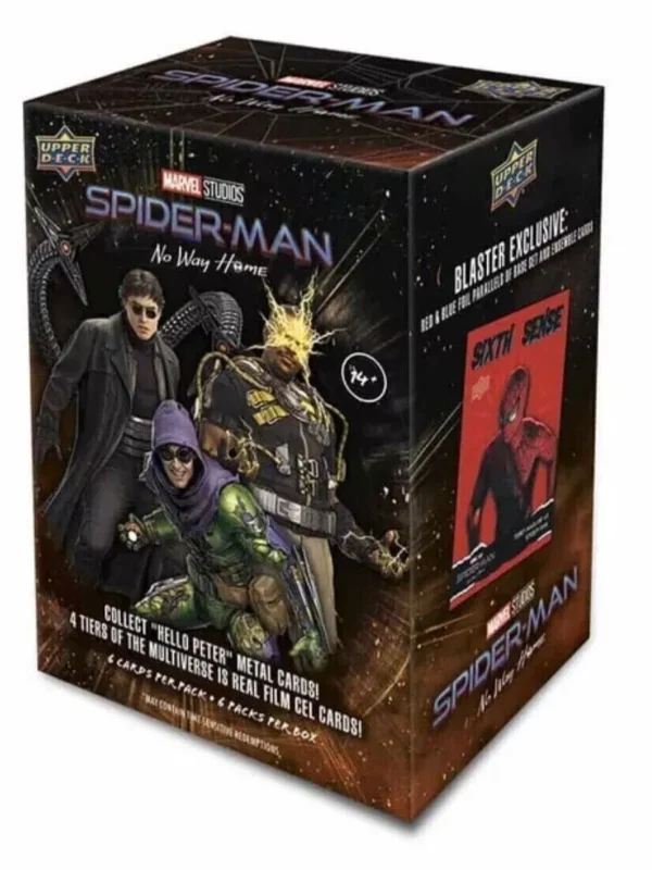 2023 Upper Deck Marvel Spider-Man No Way Home Blaster Box - supplier