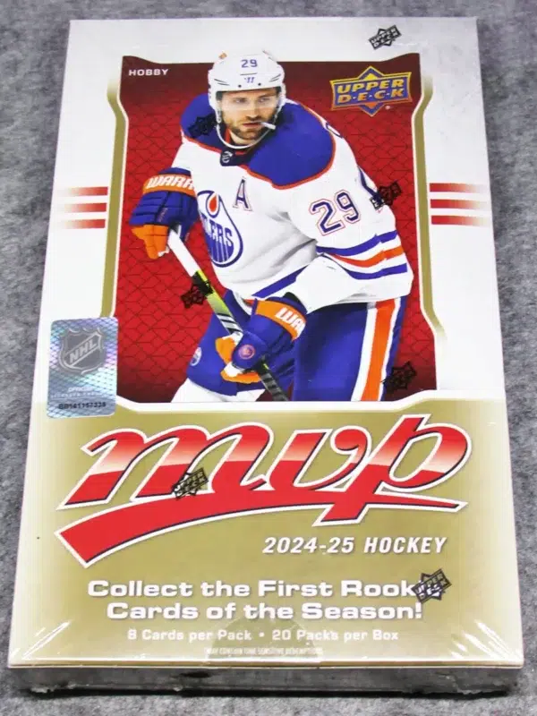 2024-25 Upper Deck MVP Hockey NHL Hobby Box - front