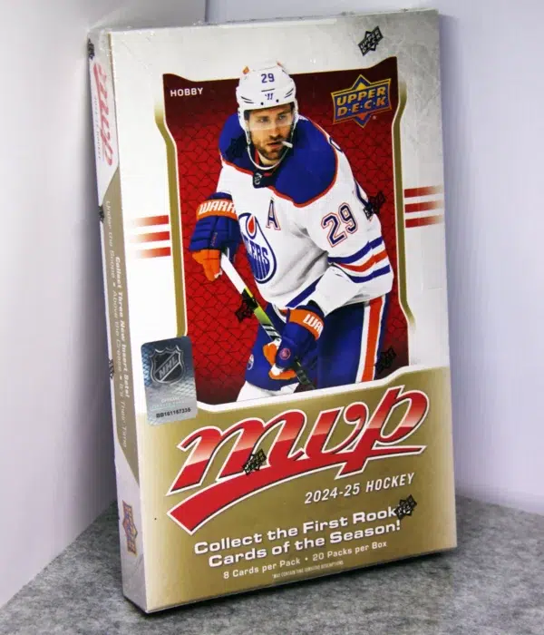 2024-25 Upper Deck MVP Hockey NHL Hobby Box - stand