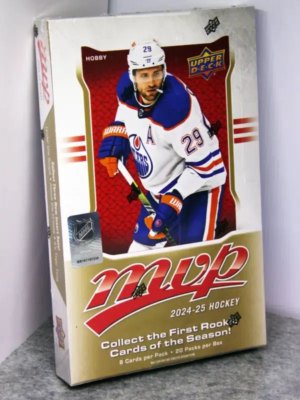 2024-25 Upper Deck MVP Hockey NHL Hobby Box - stand