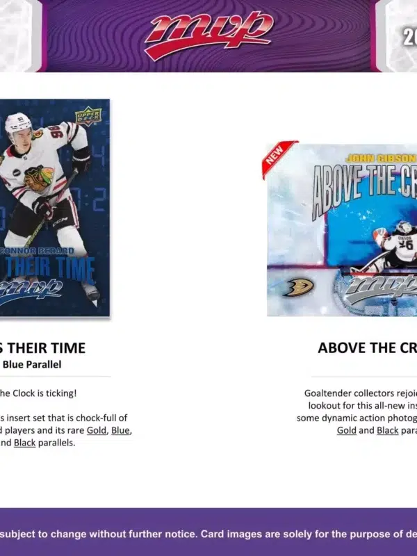 2024-25 Upper Deck MVP Hockey NHL Hobby Box - supplier5