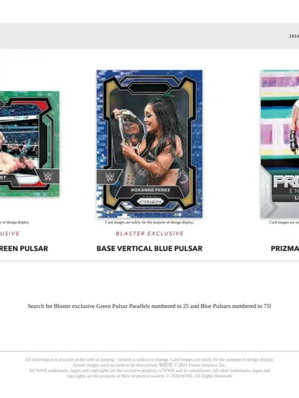 2024 Panini Prizm WWE Wrestling Blaster Box - supplier3
