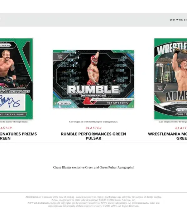 2024 Panini Prizm WWE Wrestling Blaster Box - supplier4