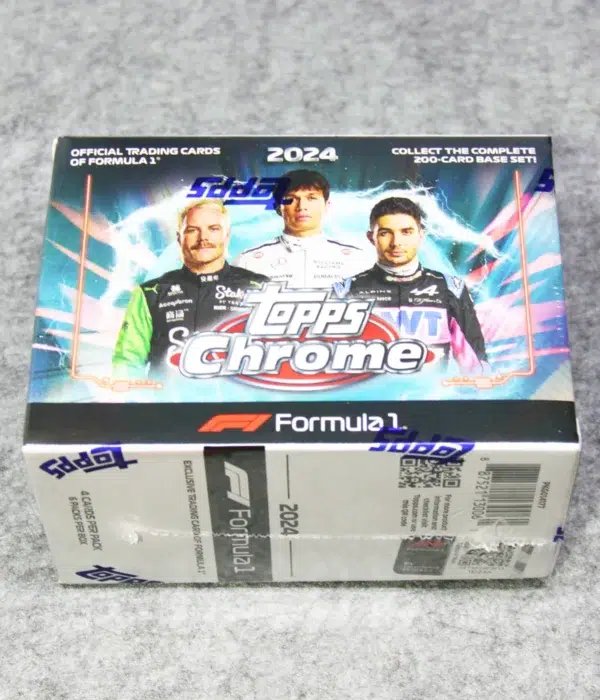 2024 Topps Chrome Formula 1 Racing F1 Value Box - back